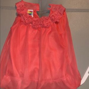 Toddler girls dressy sleeveless top